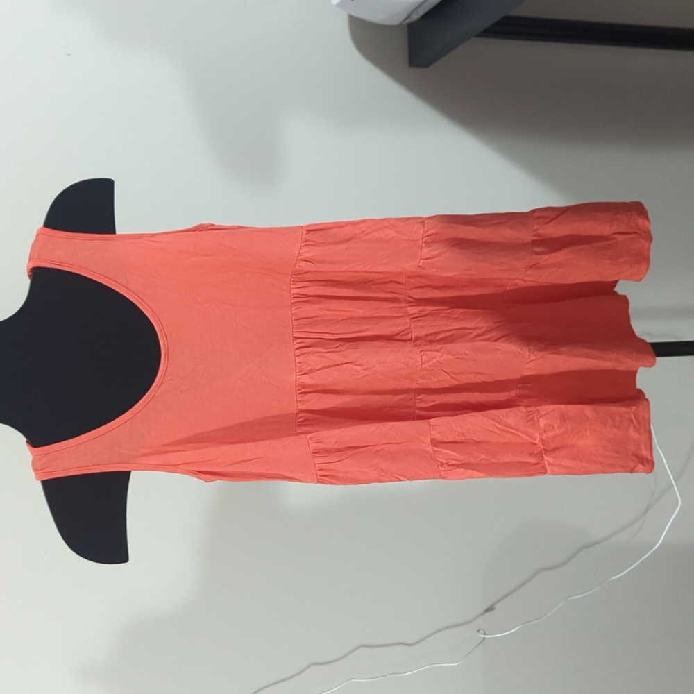 Pink Lily Salmon Sundress